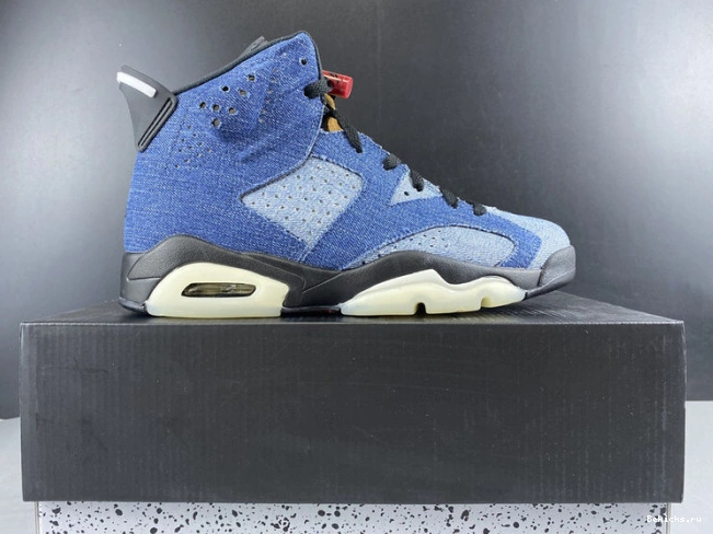 Cheap BK denim” air ct5350-401 6 “washed jordan 1105